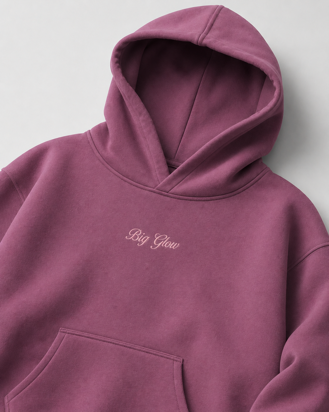 Hoodie Basics Bordado Uva