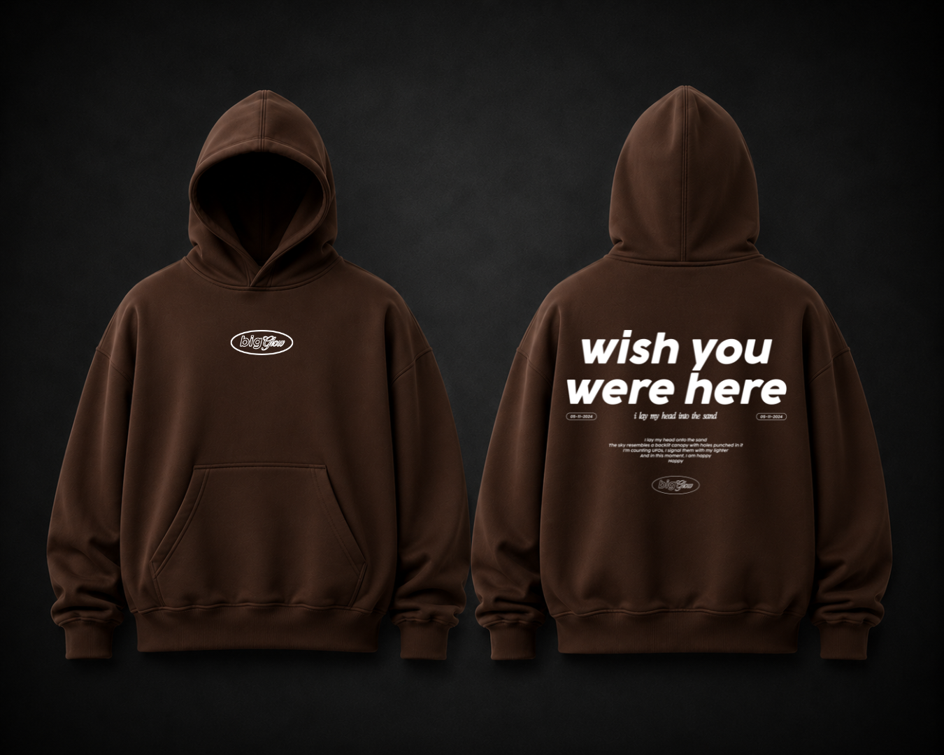Wish you were here Hoodie